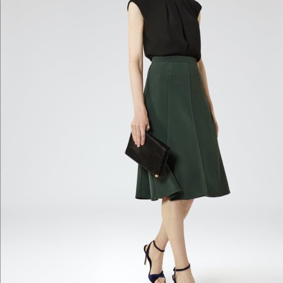Reiss Dresses & Skirts - Reiss Green Bevan Skirt